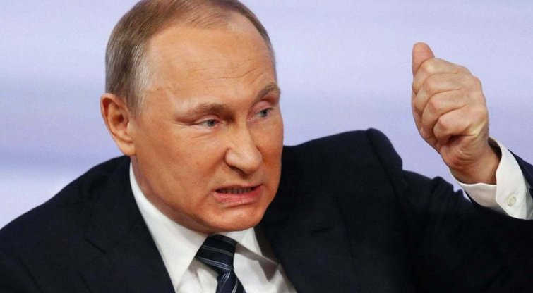 Sugadino Putinui šventinę nuotaiką, šis pagrasino „išgaudyti po vieną“ (nuotr. SCANPIX)