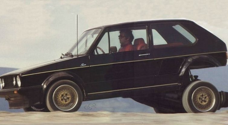 „Sbarro Golf Turbo“: Neeilinis tautos automobilis