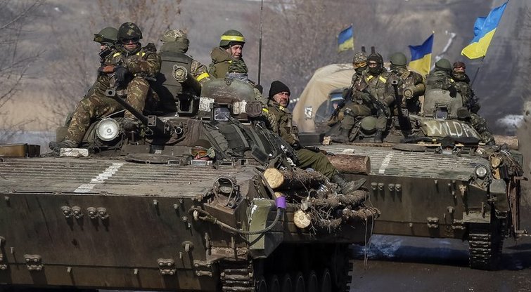 Ukrainos kariai (nuotr. Reuters/Scanpix)  