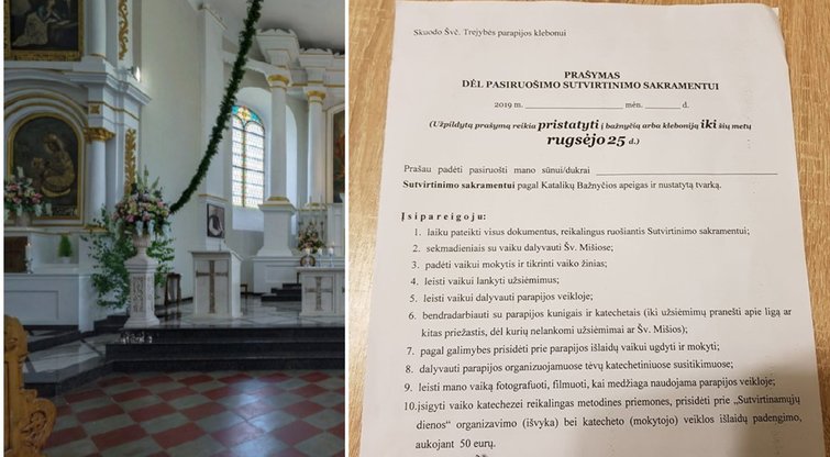 Pusšimtis eurų bažnyčiai: lietuviai sukėlė tikrą audrą   