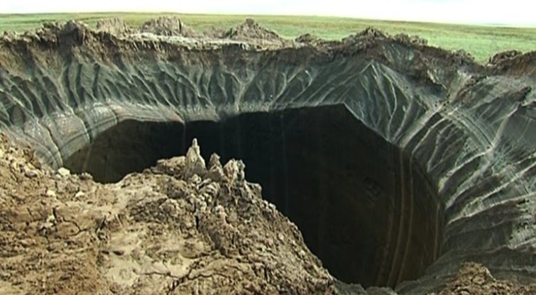 Krateriai Rusijoje (nuotr. SCANPIX)