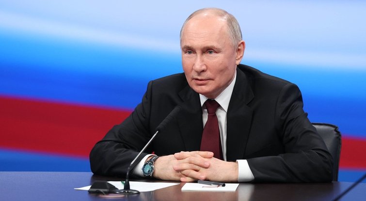 Putinas susitiks su saugumo pareigūnais, kad aptartų papildomas priemones po išpuolio (nuotr. SCANPIX)