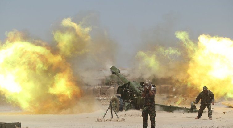 Irako pajėgos užėmė „Islamo valstybės tvirtovę“ (nuotr. SCANPIX)