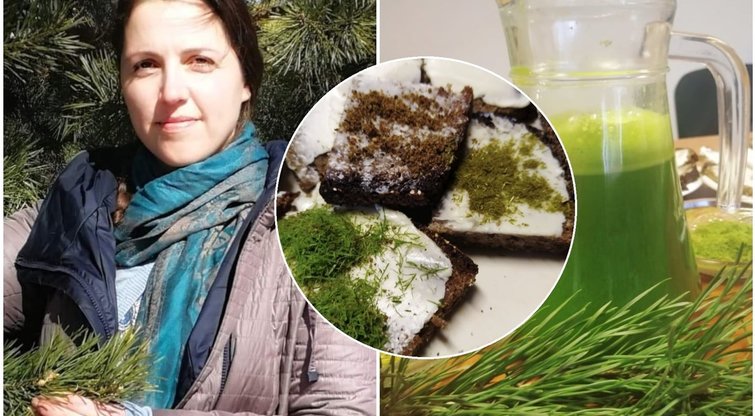 Kelmės rajone gyvenanti žolininkė Kristina Šilinskienė moko iš laukinių augalų pasigaminti maistą, sirupus, kosmetiką... (nuotr. asm. archyvo) (tv3.lt fotomontažas)