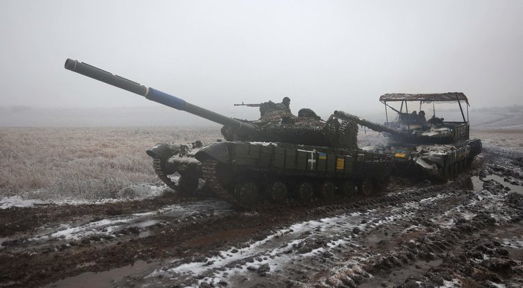 Karas Ukrainoje (2023 m. gruodis) (nuotr. SCANPIX)