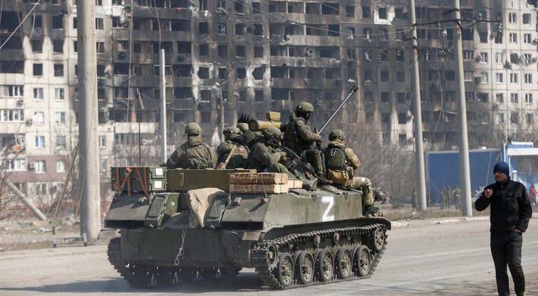 Rusijos kariuomenė, okupantai (nuotr. SCANPIX)