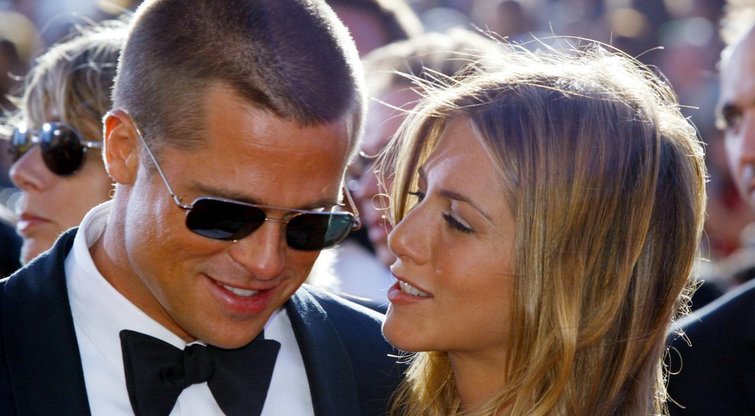 Bradas Pittas ir Jennifer Aniston (nuotr. SCANPIX)