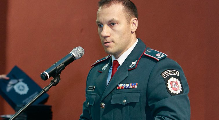 Apdovanoti labiausiai nusipelnę policijos kriminalistai (nuotr. Tv3.lt/Ruslano Kondratjevo)