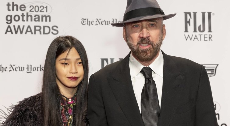Nicolas Cage'as su žmona (nuotr. SCANPIX)