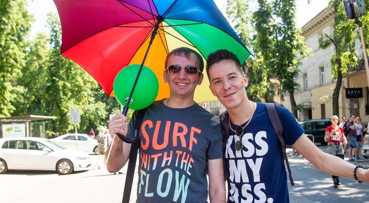 „Baltic Pride“ 2019 eitynės „Už lygybę!“ (nuotr. Fotodiena/Justino Auškelio)