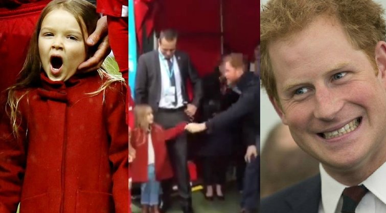 Davido Beckhamo dukros nesudomino pažintis su princu Harriu (nuotr. tv3.lt fotomontažas)  