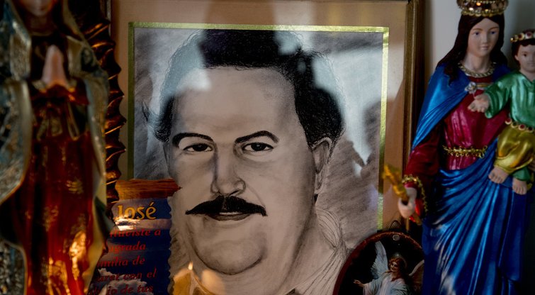Pablo Escobaro paveikslas (nuotr. Vida Press)