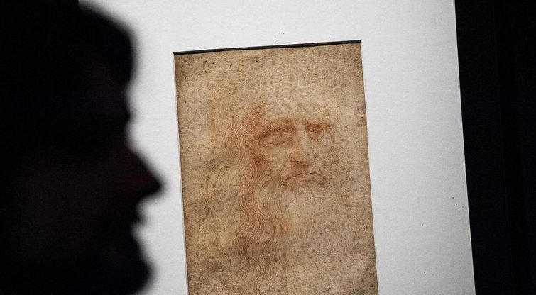 Italijoje bus eksponuojama Leonardo da Vinci plaukų sruoga (nuotr. SCANPIX)