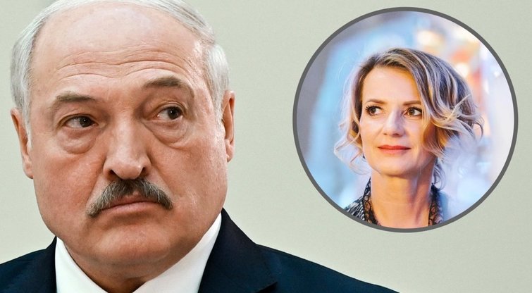 Aliaksandras Lukašenka, Elena Kudriavets (tv3.lt koliažas)