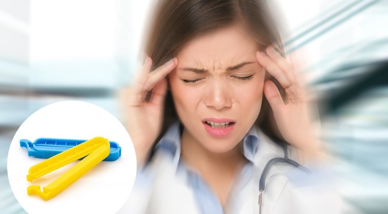Migrenos sukeltą skausmą įveikti galima netradiciniu būdu (nuotr. 123rf.com)