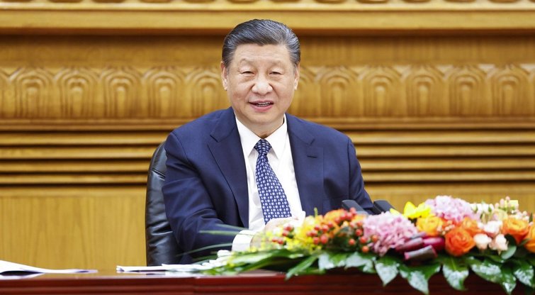 Xi Jinpingas Pekine susitiko su JAV įmonių vadovais (nuotr. SCANPIX)
