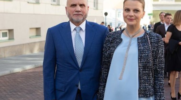Gedvydas Vainauskas su žmona Liuminata (nuotr.Greta Skaraitienė) (Fotobankas)