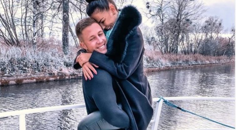 Liudas Vaisieta ir Indrė Burlinskaitė (nuotr. Instagram)