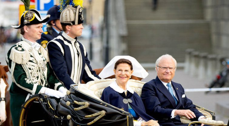 Švedijos karališkoji šeima (nuotr. Vida Press)