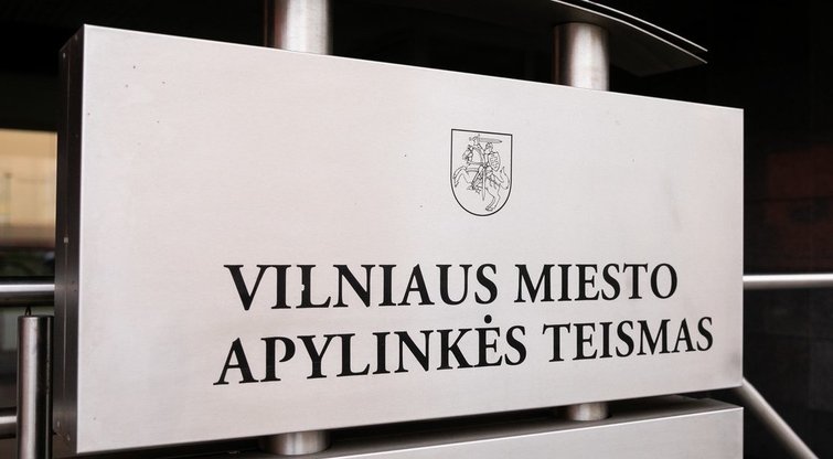 Vilniaus apylinkės teisme – pykčio proveržis: posėdžio metu užpultas teisėjas  BNS Foto