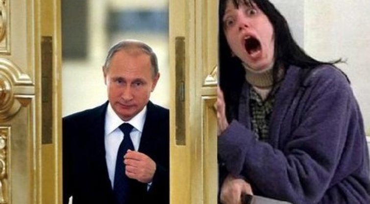 Kaip rusai internete sureagavo į Vladimiro Putino inauguraciją (nuotr. Twitter)