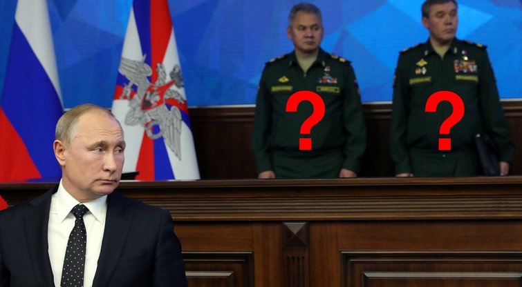 Dingo ne tik Šoigu, bet ir Gerasimovas: artimiausių Putino patikėtinių nematyti jau dvi savaites (nuotr. SCANPIX) tv3.lt fotomontažas