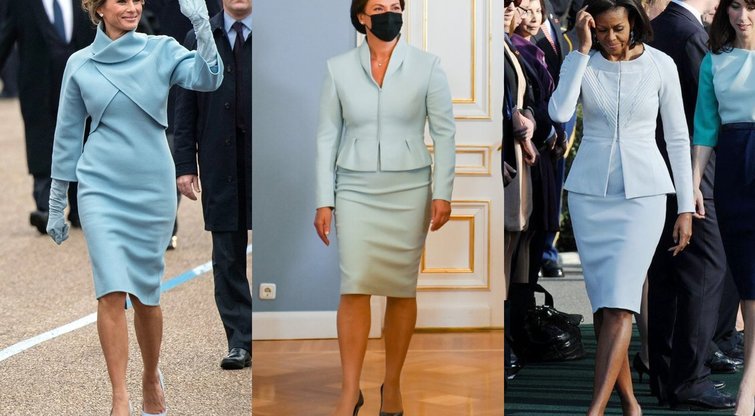 Melania Trump, Michelle Obama (tv3.lt fotomontažas)