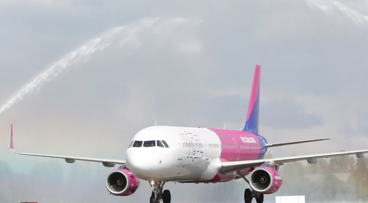 WizzAir lėktuvas (nuotr. Organizatorių)