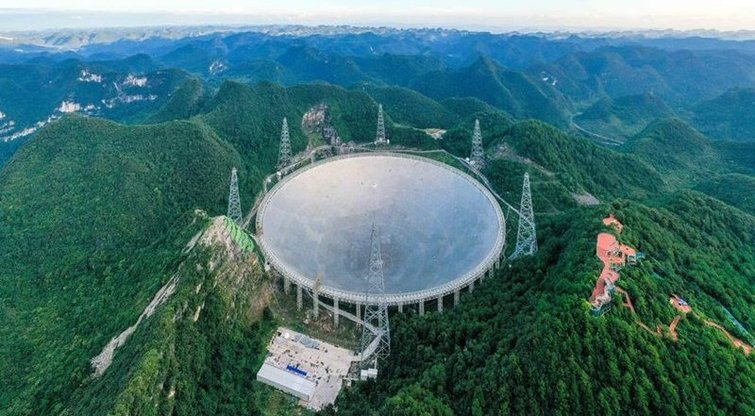 Sky Eye teleskopas Kinijoje  