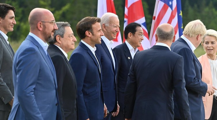 G-7 klubo susitikimas birželio mėnesį (nuotr. SCANPIX)