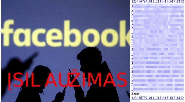 Smūgis „Facebook“: parduodami milijonų vartotojų asmeniniai susirašinėjimai (nuotr. SCANPIX) tv3.lt fotomontažas