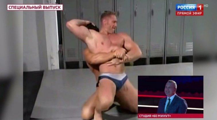 „Pažintiniais tikslais“: Rusijos valstybinė televizija parodė gėjų pornografinio filmo ištraukas (nuotr. Gamintojo)