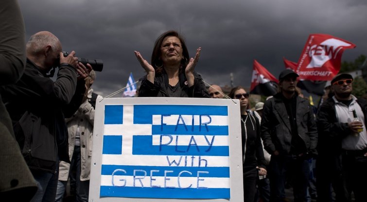 Graikijos ir euro likimas bus „didžia dalimi nuspręstas šiandien“ (nuotr. SCANPIX)