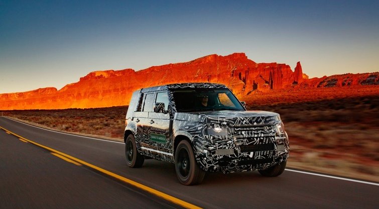 „Land Rover Defender“ prototipai įveikė 1,2 mln. kilometrų
