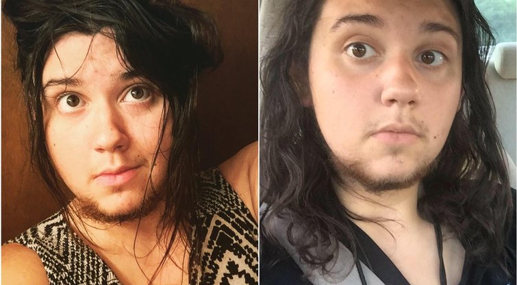 27-erių mergina atsisako skusti savo barzdą: priežastis nustebina ne vieną  (nuotr. facebook.com)