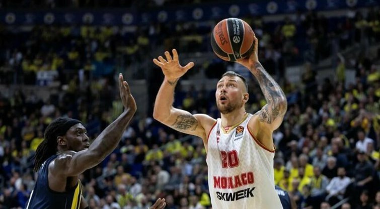 D. Motiejūnas (nuotr. Euroleague Basketball)