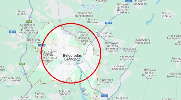 Belgorode ukrainiečių dronas įsirėžė į daugiaaukštį namą, žuvo žmogus  (tv3.lt fotomontažas)