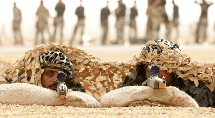 Saudo Arabijos kariuomenė (nuotr. SCANPIX)