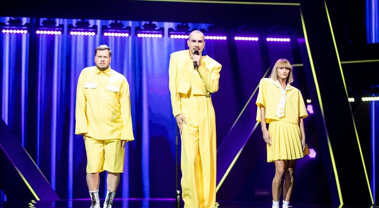 „Eurovizijos“ nacionalinės atrankos „Pabandom iš naujo!“ laida (nuotr. Organizatorių)