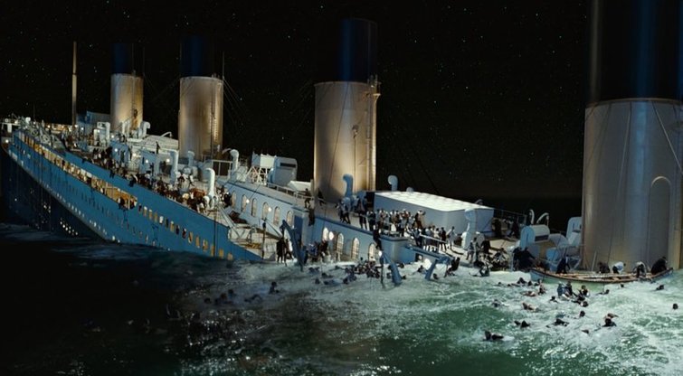 Fimo „Titanikas“ filmavimas (nuotr. Vida Press)