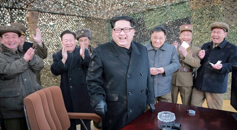 JAV ramina Kim Jong Uno fantazijas (nuotr. SCANPIX)