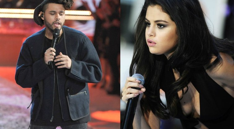 Selena Gomez ir The Weeknd mėgavosi romantiška vakariene ir bučiniais (nuotr. Vida Press)