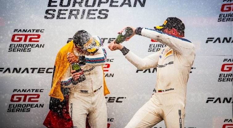 Aurelijus Rusteika ir Mantas Janavčiaus „Fanatec GT2 European Series“ čempionate  