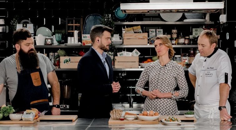 Pirma šiais metais TV3 laida „La Maistas“ skirta būtent sveikesnei virtuvei. (nuotr. Organizatorių)