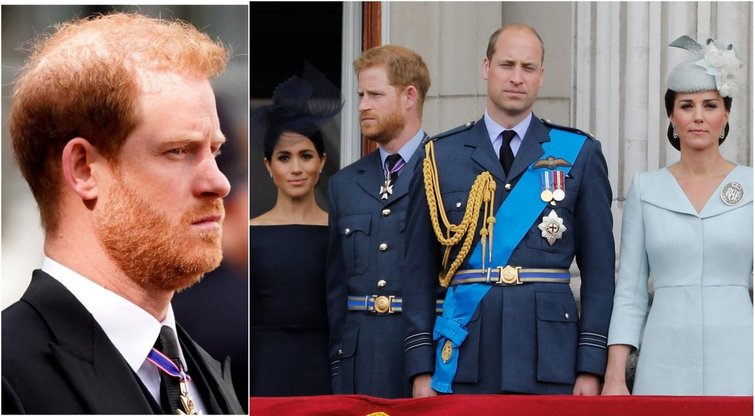 Princas Harry, Meghan Markle, princas Williamas ir Kate Middleton  