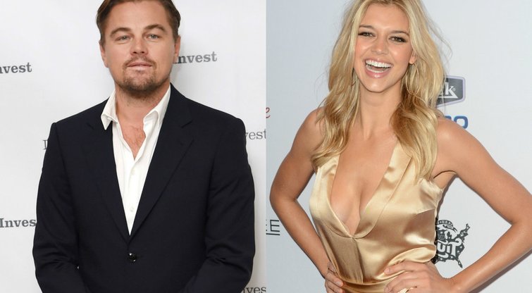 Leonardo DiCaprio ir Kelly Rohrbach (nuotr. Vida Press)