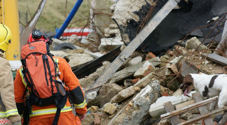 Po žemės drebėjimo (nuotr. Fotolia.com)