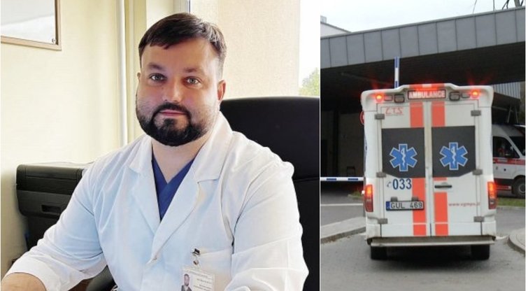 Panevėžietis tikras, kad po pusvalandžio būtų miręs: už gyvybę dėkoja Rokiškio ligoninės gydytojui  