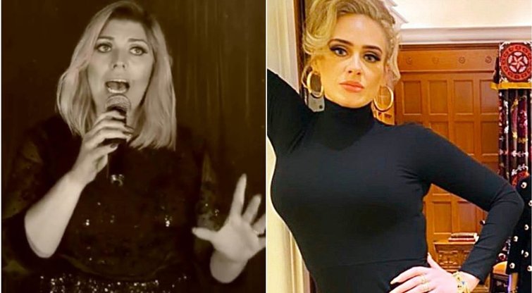 Dainininkės Adele imitatorė ruošiasi mokėti 11 000 £ už svorio mažinimo operaciją – ji privalo atrodyti kuo panašiau į savo dievaitę (nuotr. facebook.com)