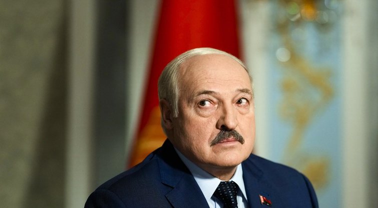 Lukašenka pagrasino „reaguoti“: diktatoriaus pasisakymas kelia nerimą dėl galimo Vakarų Ukrainos puolimo (nuotr. SCANPIX)